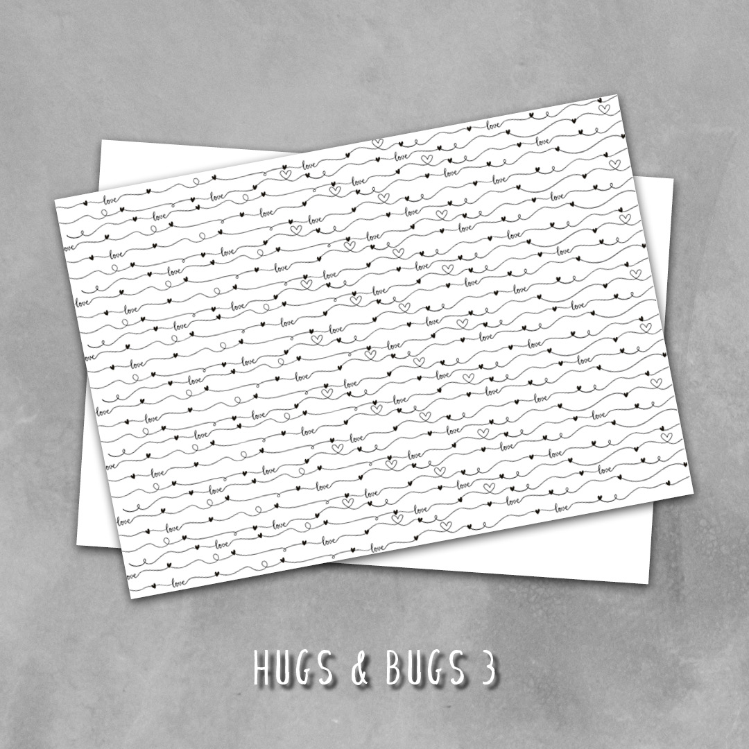 Produktbild Sublipapier Hugs&Bugs