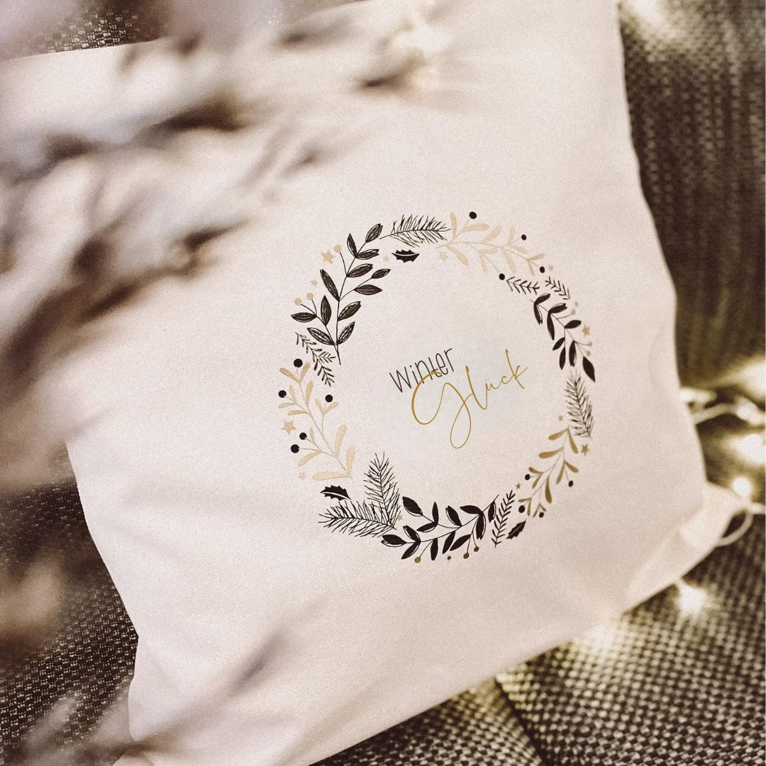 Plotterdatei Winterglück auf Subli Kissenhülle Plotterdatei Winterglück auf Subli Kissenhülle