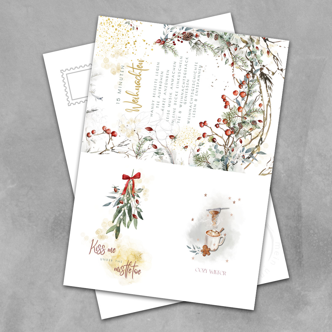 Produktbild Postkarte Cozy Winter Produktbild Postkarte Cozy Winter