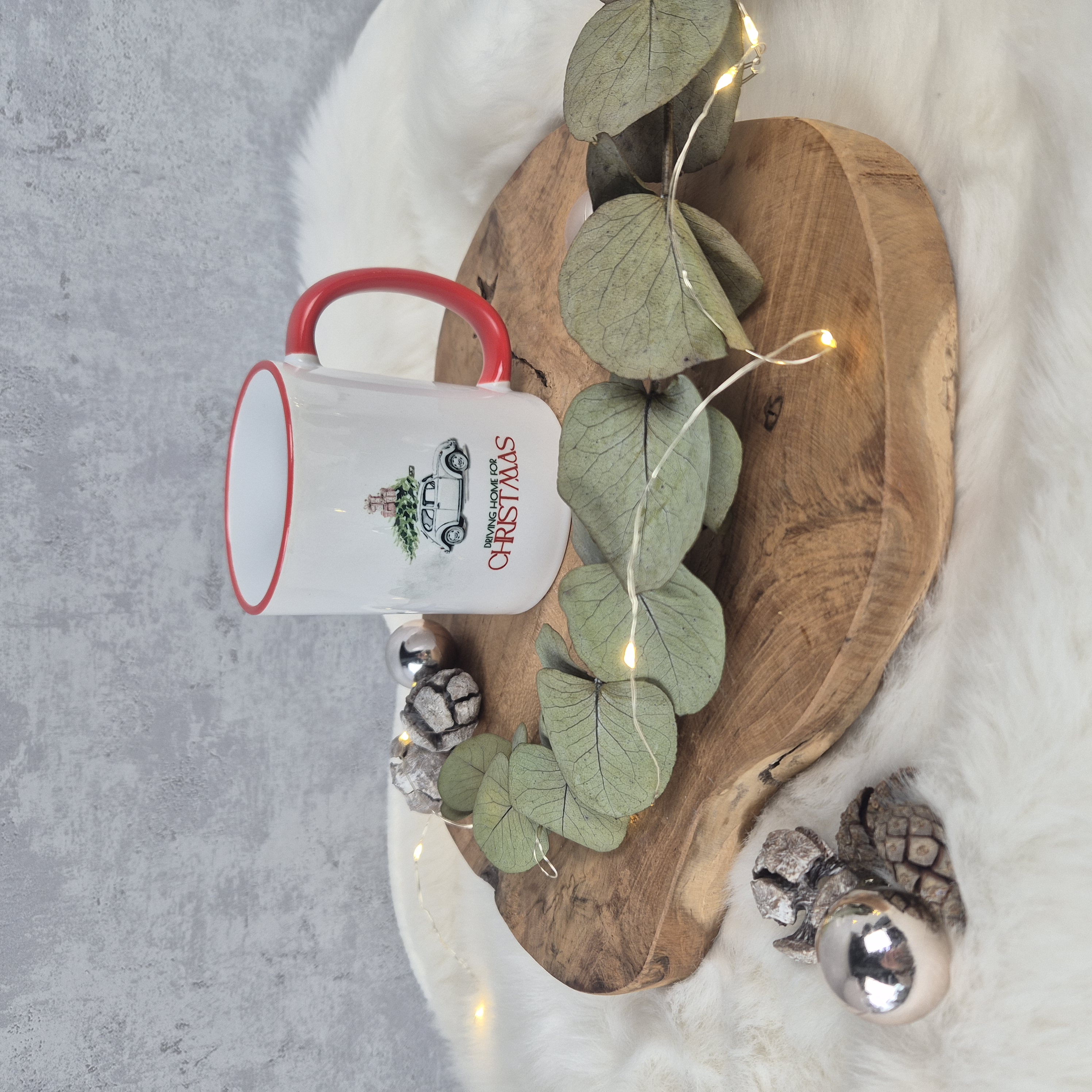 Sublimierte Tassen mit Sublipapier Cozy Winter