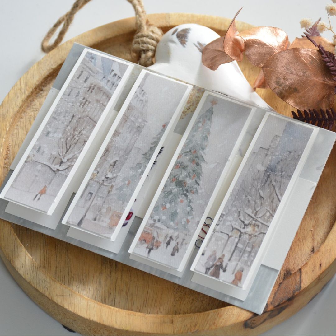 Weihnachtskarte aus Designpapier Cozy Winter Weihnachtskarte aus Designpapier Cozy Winter