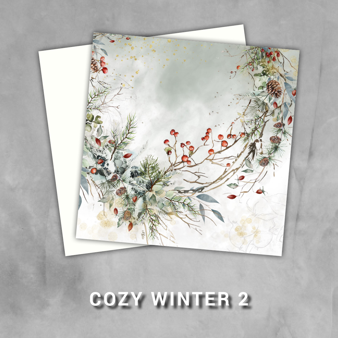 Designpapier Cozy Winter