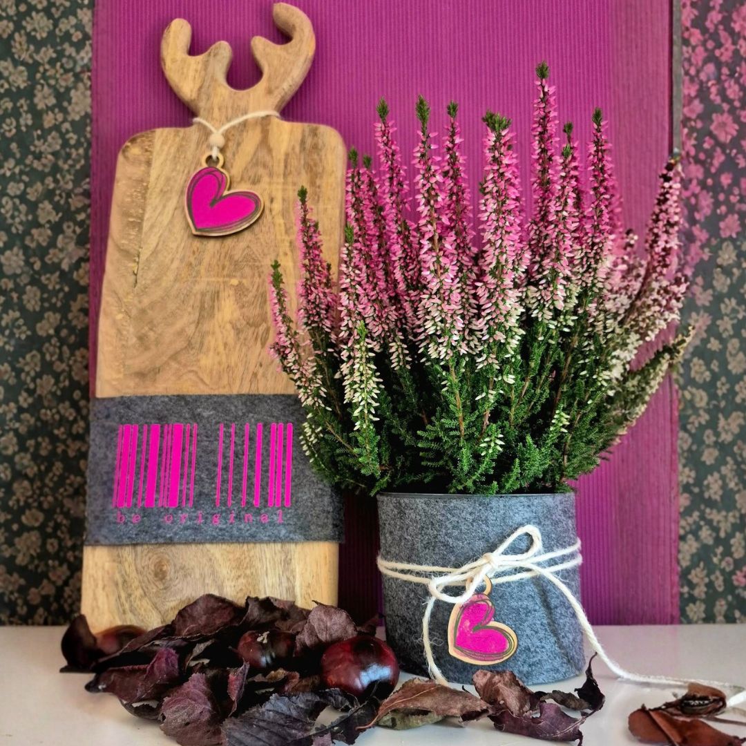 Designbeispiel Plotterdatei Barcode auf Banderole für Holzbrett Designbeispiel Plotterdatei Barcode auf Banderole für Holzbrett