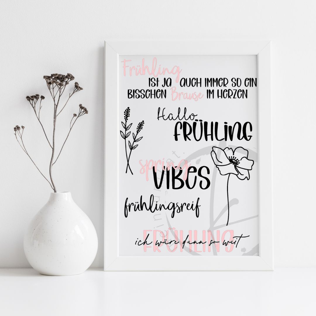 Plotterdatei Frühlingsreif Plotterdatei Frühlingsreif