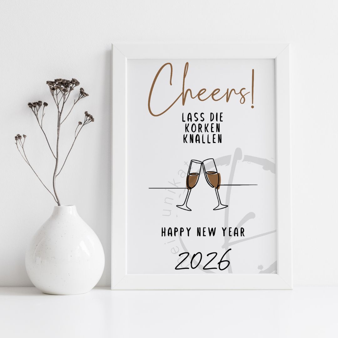 Produktbild Plotterdatei Lass die Korken knallen Produktbild Plotterdatei Lass die Korken knallen