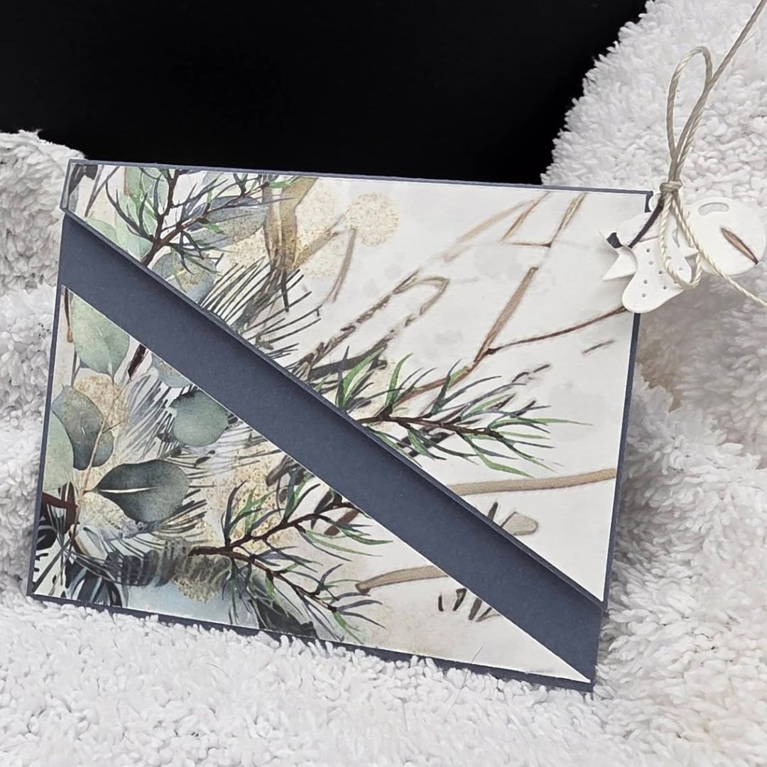Weihnachtskarte aus Designpapier Cozy Winter Weihnachtskarte aus Designpapier Cozy Winter