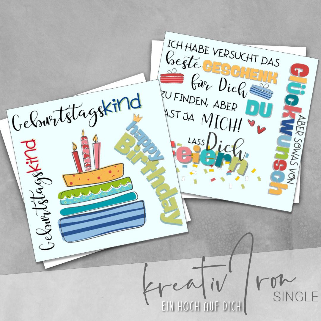 Produktbild kreativIron SINGLE Ein Hoch auf Dich Produktbild kreativIron SINGLE Ein Hoch auf Dich