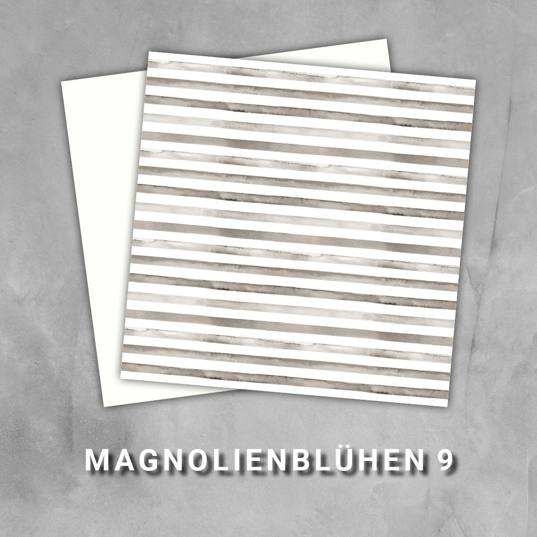 Magnolienblühen Designpapier Papier