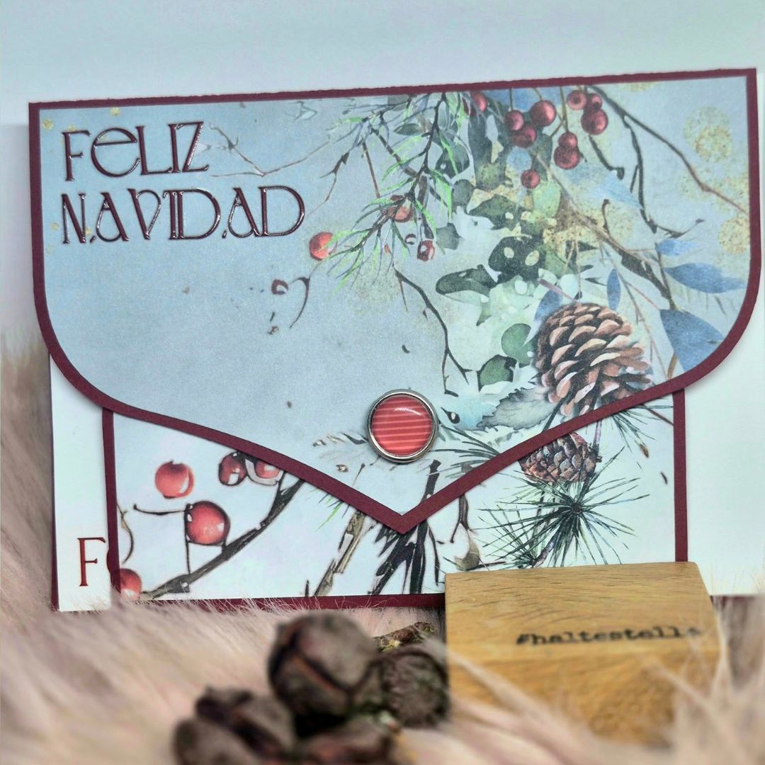 Weihnachtskarte aus Designpapier Cozy Winter Weihnachtskarte aus Designpapier Cozy Winter