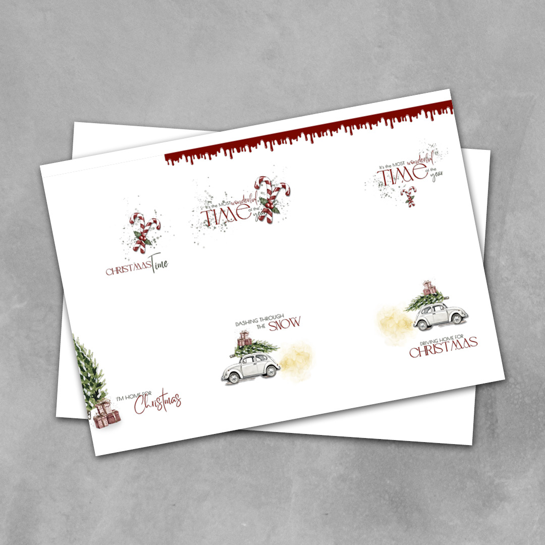   Sublipapier Cozy Winter