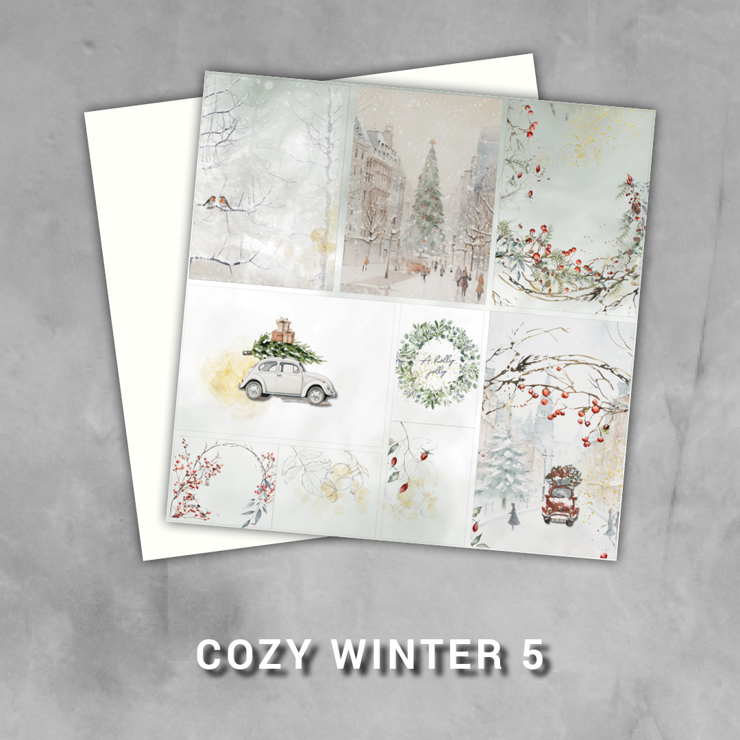 Designpapier Cozy Winter